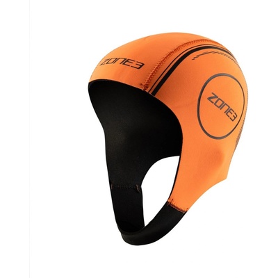 Zone3 Плувна шапка Zone3 Orange Neoprene Swim Cap - Orange