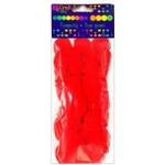 Dalprint Red acrylic pompons 24pcs mix