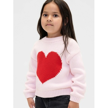 GAP Бебешки плетен пуловер GAP GAP | Rozov | Момичешки | 18-24 месеца