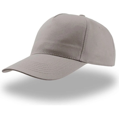 Atlantis Headwear Start Five 5 panelová baseballová COT-33003807699 Šedá