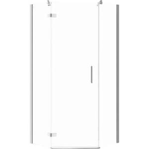 Cersanit Jota - Душ кабина 90x90 см, лява, хром/прозрачно стъкло S160-014 (S160-014)