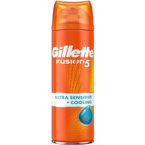 Gillette Fusion Овлажняващ гел за бръснене какаово масло 200ml