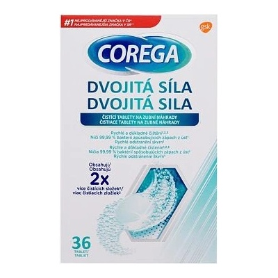 Corega Tabs Double Strength sada 36 ks