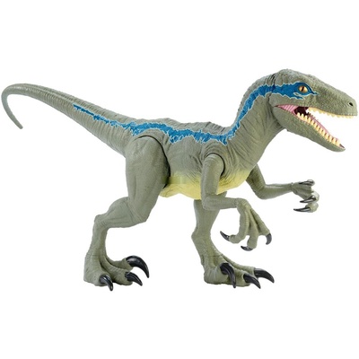 Mattel Jurassic World Riesendino Velociraptor Blue фигура играчка (GCT93)