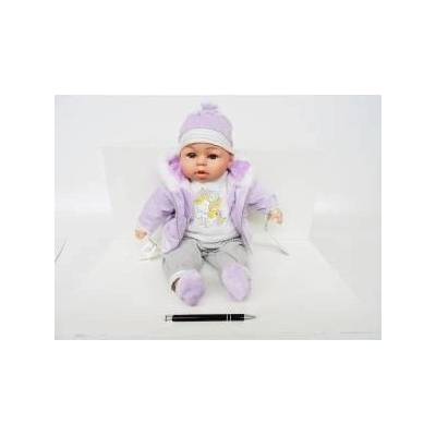 Mádara *BOBAS DOLL 45 cm, jaw. , in sweatshirt, fol