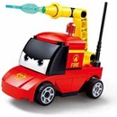 Sluban B1072F Natahovací autíčko s očima Hasiči