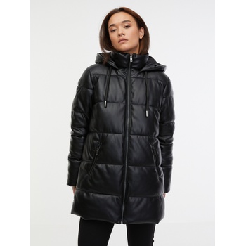 orsay Черно дамско ватирано палто от изкуствена кожа ORSAY Orsay | Cheren | ЖЕНИ | L