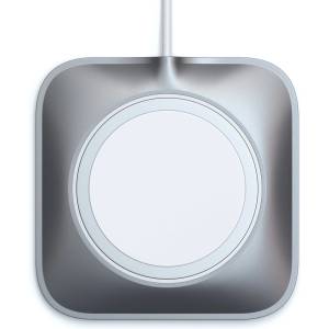 Satechi Aluminium Dock for Mag safe Charger iPhone - Space Grey (ST-AMCCM)