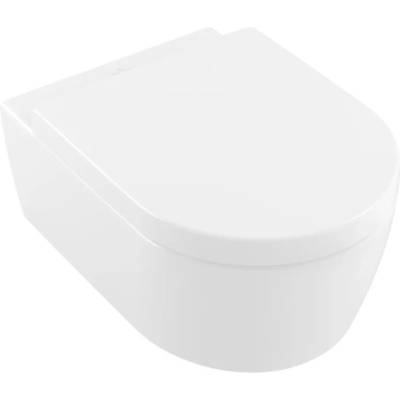 5656HR01 -Подвесно WC с тоалетна седалка SoftClose AVENTO керамика/алпийско бяло (VB0197)