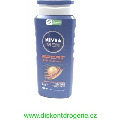 Nivea Men Sport sprchový gél 400 ml