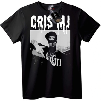 NOONEBRAND Тениска CRIS MJ Градски Стил - XL, Black
