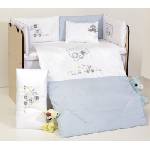 Dizain Бебешки спален комплект Бродерия Кола Ластик Цип Comfort Line