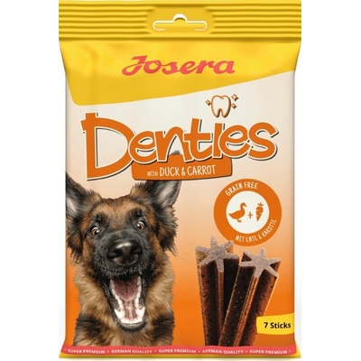 Josera maškrta Denties with Duck&Carrot 180 g