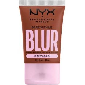 NYX Professional Makeup Bare With Me Blur Tint hydratačný make-up 19 Deep Golden 30 ml