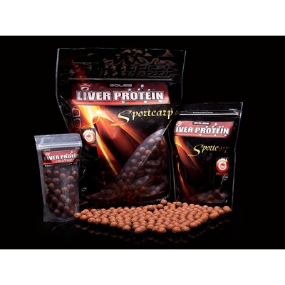 Sportcarp Boilies Liver Protein Chilli Fruit 250 g 18 mm – Hledejceny.cz