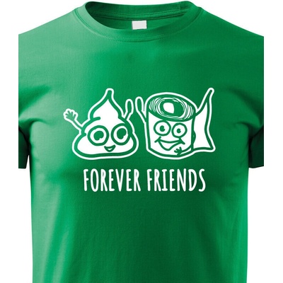 Dětské tričko Forever Friends Zelená Canvas Dětské tričko Bezvatriko.cz 0531