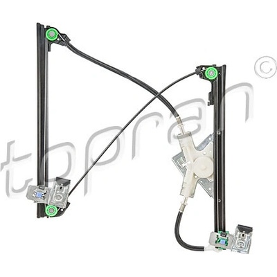 TOPRAN Mechanizmus zdvíhania okna 111256