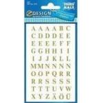 Avery Zweckform Gold Letter Stickers - 7, 5mm