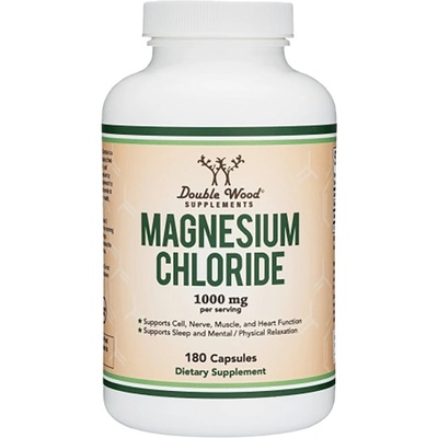 Double Wood Supplements Magnesium Chloride 120 mg [180 капсули]