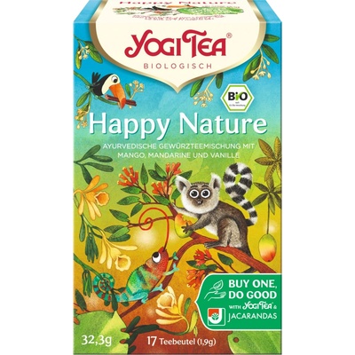 Yogi Tea Bio Veselá příroda 17 x 1,9 g