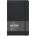 The Writing Fields Бележник с ластик Softline 13х21см Black