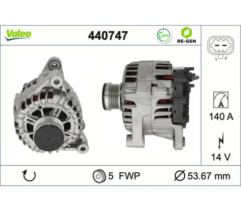 Alternátor VALEO 440747