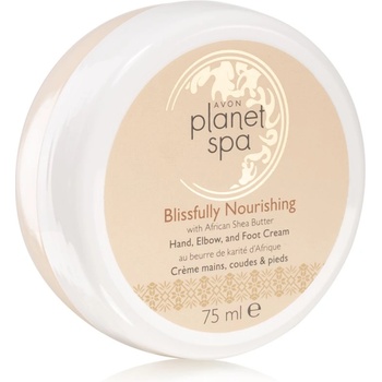 Avon Planet Spa Blissfully Nourishing подхранващ крем за ръце за крака 75ml