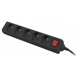 Lanberg Power strip LANBERG PS1-05E-0300-BK