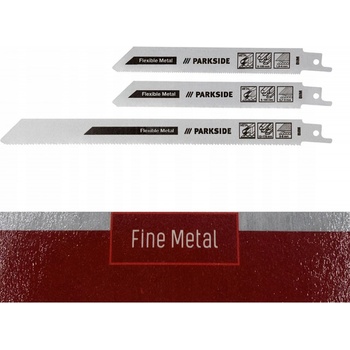 PARKSIDE Sada pilových listů PFSZ 3 B1 3dílná hrubý kov