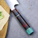 Chefsblade Кухненски нож - kiritsuke - японска стомана VG10 ламинат дамаск - CB 100150