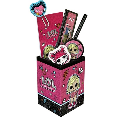 UNDERCOVER Stojánek na psací potřeby L.O.L. Surprise s vybavením sada 7ks