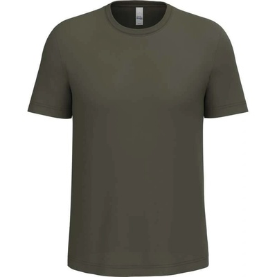 iDeal Basic pánské tubulární tričko IDEAL190 rovného střihu khaki