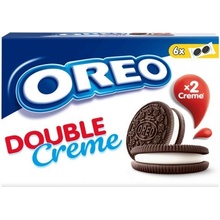 Oreo Double Creme sušenky s dvojitou vanilkovou náplní 170 g