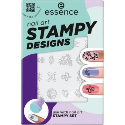 Essence Nail Art Stampy Design 01 razítka na nehty 27 kusů