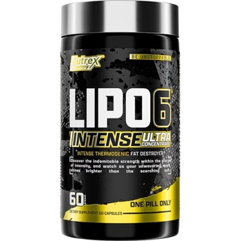 Nutrex Lipo 6 Black Intense Ultra Concentrate, 60 Capsules EU