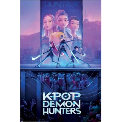 Plakát K-Pop Demon Hunters Key Art 61x91cm