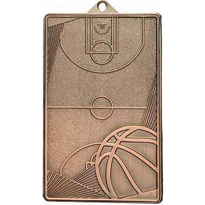 MMC7145 Basketbal : Medaila kovová bronzová