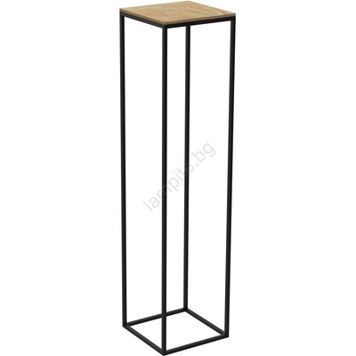 Luminex Стойка за цветя 100x24 см черен (LU0405)