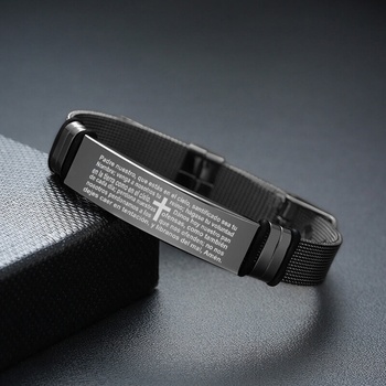 Talitha Мъжка гривна с молитва