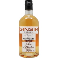 GINSIN PREMIUM Tangerine Nealkoholický bezlepkový destilát 0,0% alk. 700 ml