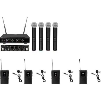 Omnitronic Set UHF-E4 Wireless Mic System