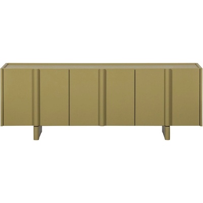 WOOOD Зелена маса за телевизор от масивен бор 152x53x46 cm Basu - WOOOD (374108-M)