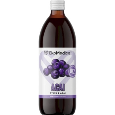 EkoMedica SK Acai 100% šťava z acai 0,5 l