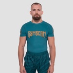 GymBeam Тениска Grind Rashguard Teal M