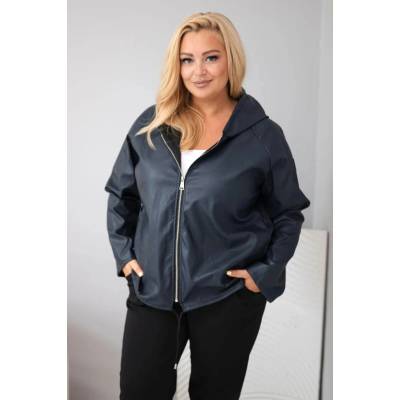 Kesi Wloski Plus Size bunda modrá