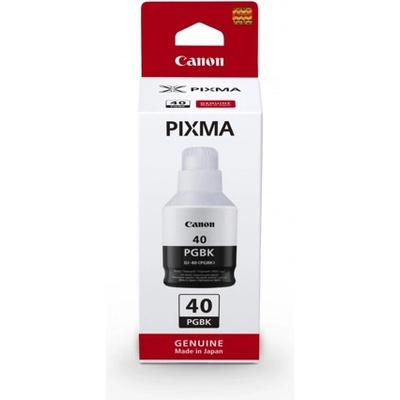 Canon Касета за Canon PIXMA G6040, G5040, GM2040, GI-40, 6000к, Black (3385C001AA)