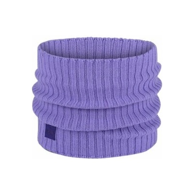 Buff Knitted Neckwarmer Norval Graphite fialová