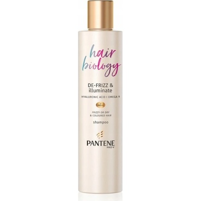 Pantene Hair Biology De-Frizz & Illuminate šampón 250 ml