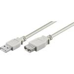 Oem usb-a 2.0 - Удължение на кабел за данни usb-a 2.0 m/f 0, 6 м бял xusbkab2aae06wh (xusbkab2aae06wh)