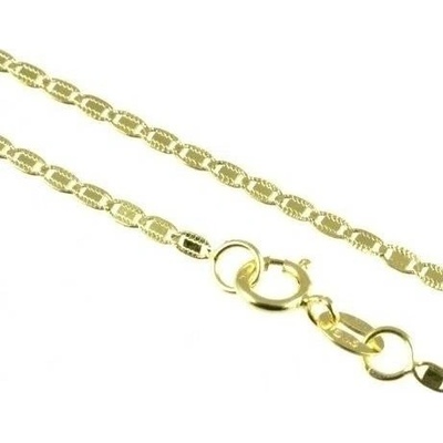 Gems Zlatý řetízek silný gravírovaný 447